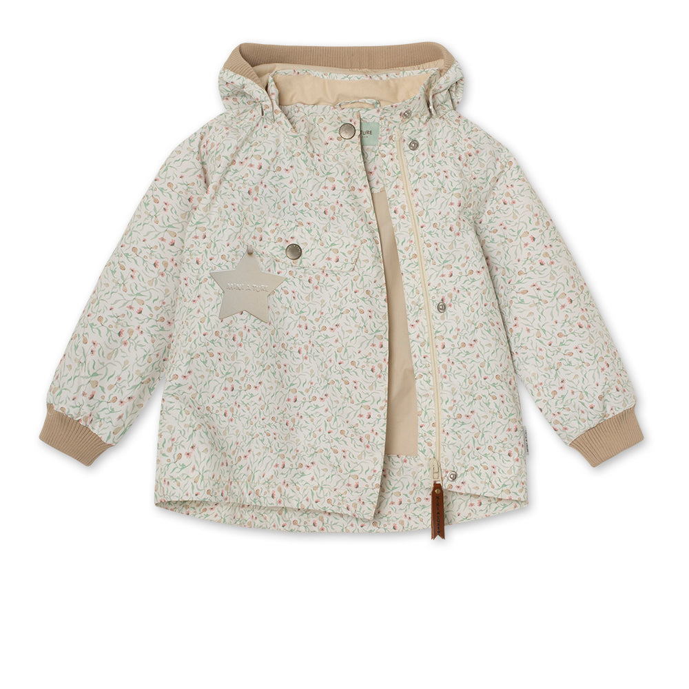 Mini A Ture - Übergangsjacke 'Wai fleece lined printed spring jacket. GRS - Print Summer'