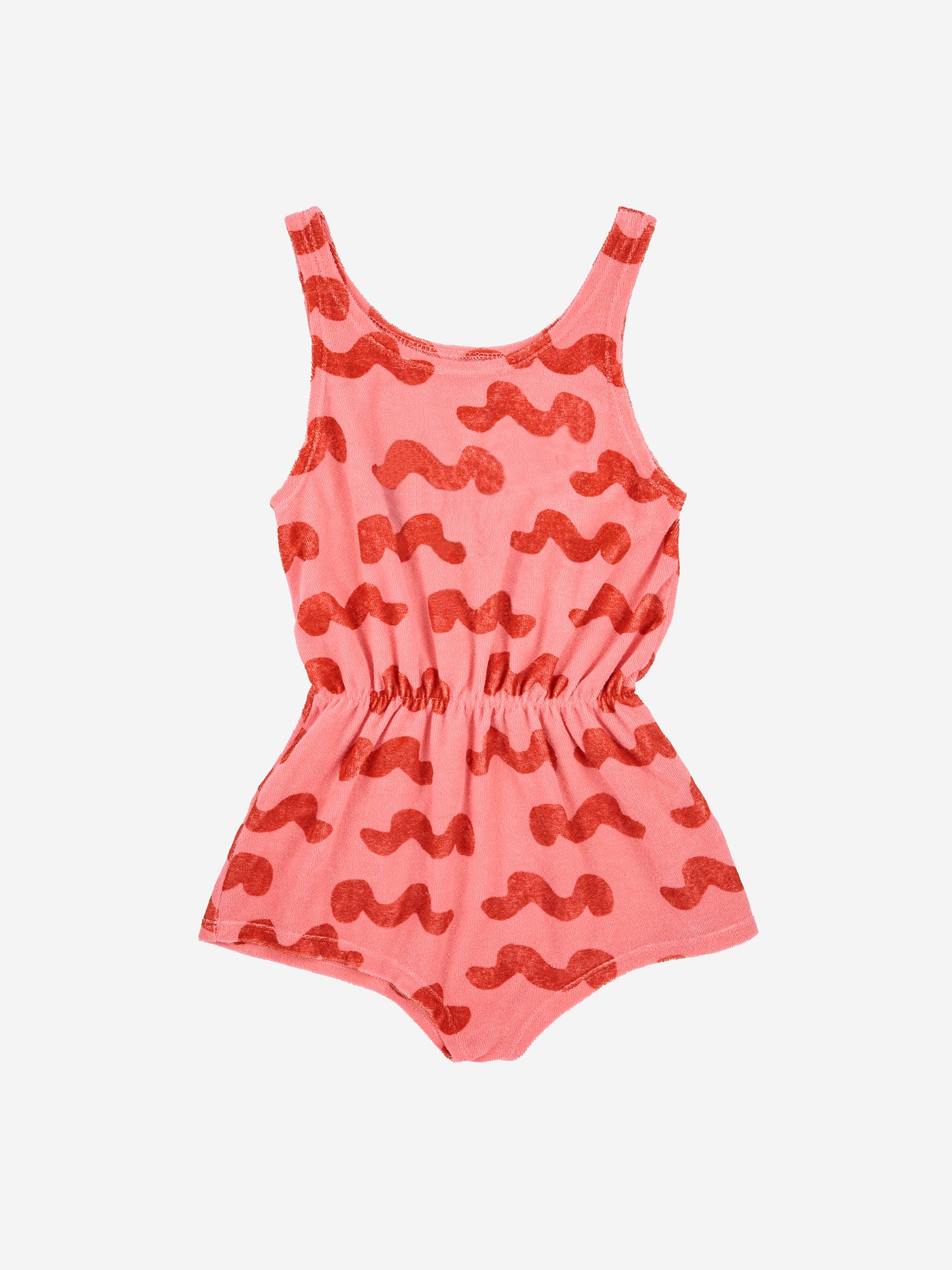 Bobo Choses - Jumpsuit 'Waves all over terry playsuit'