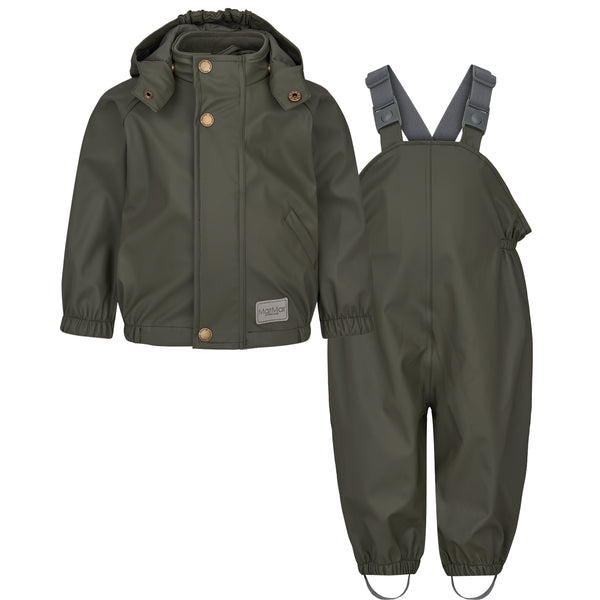 Marmar - Regenbekleidung 'Rainwear Set Oddy, Rainwear, Outerwear, Baby Unisex - Hunter'