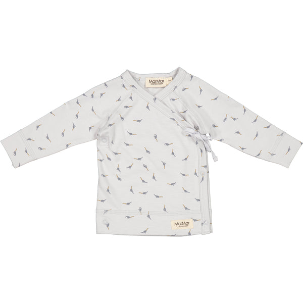 Marmar - Shirt 'Tut Wrap LS, Modal Smooth Print - Dino Baby'
