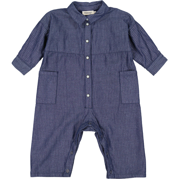 MarMar - Jumpsuit 'Ryma B, Chambrey - Dark Denim Blue'