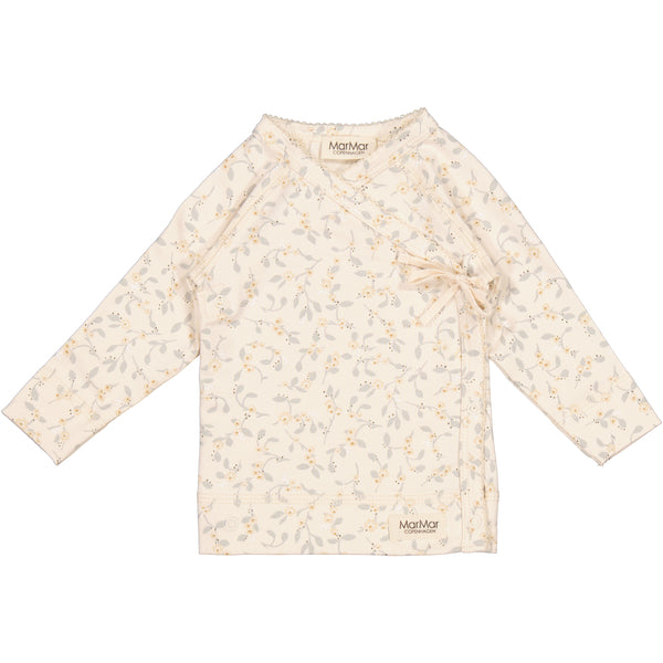 Marmar - Langarm-Shirt 'Tut Wrap LS, Modal Smooth Print - Berry Bloom'