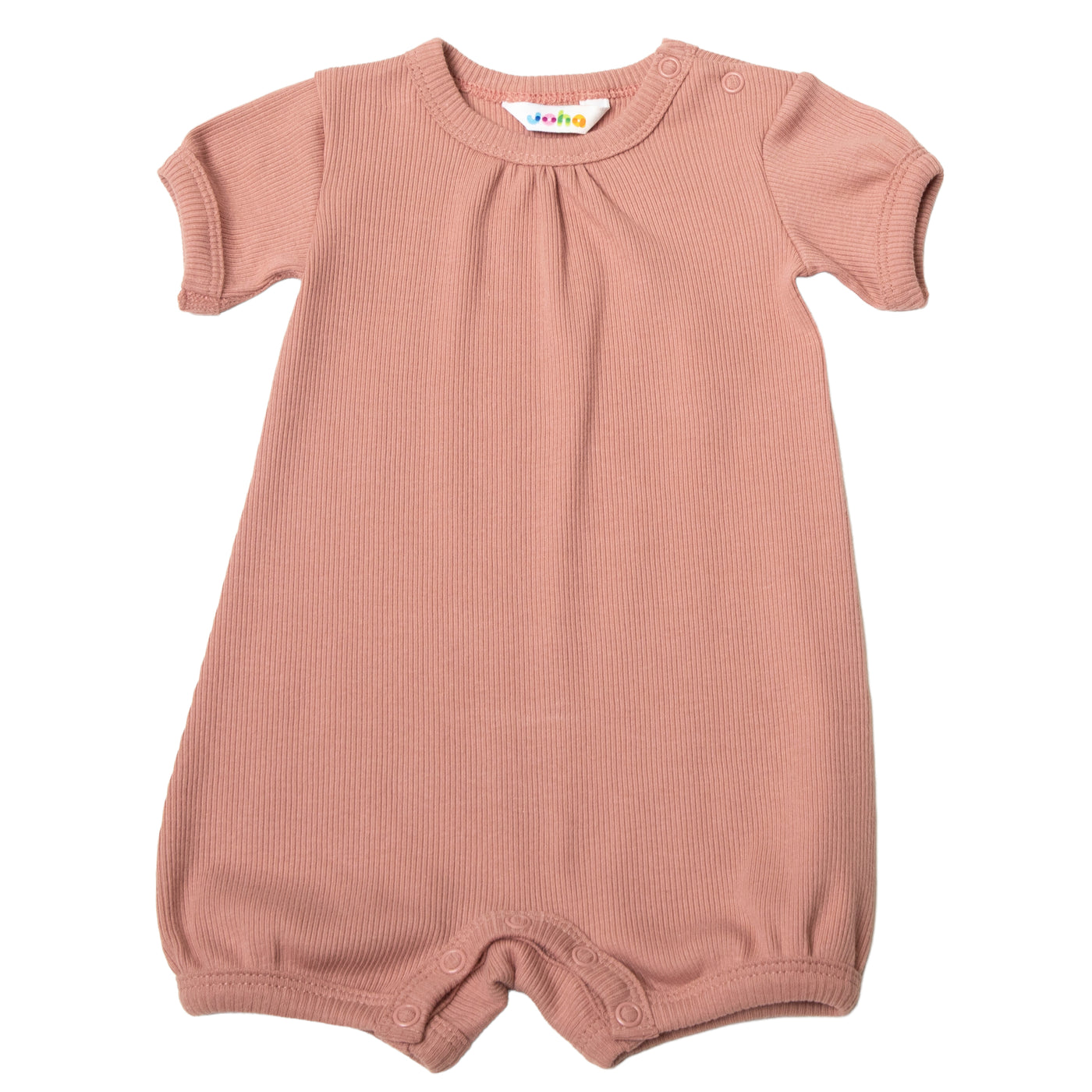 JOHA - Strampler 'Summer romper - Altes Rosa'