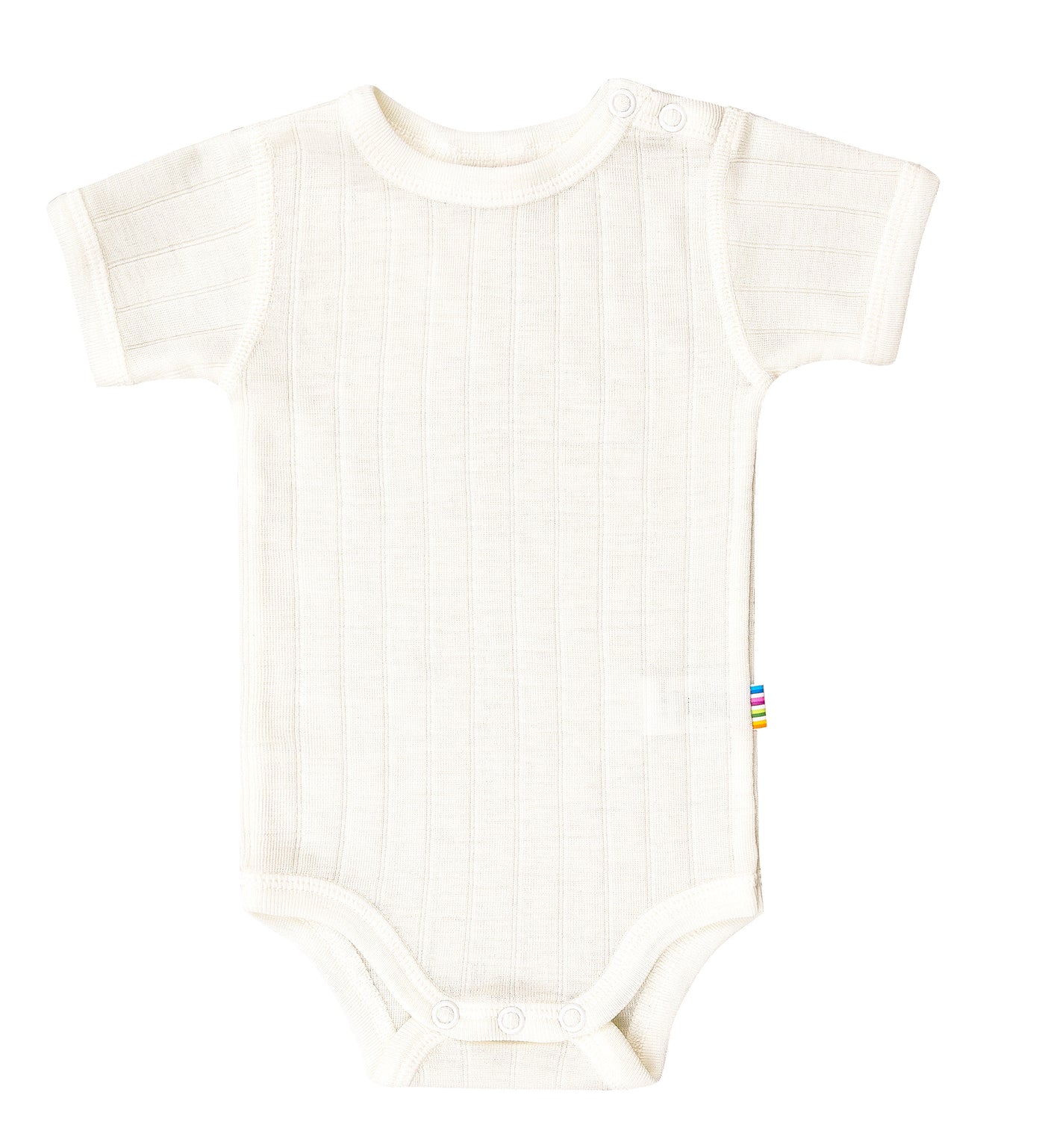 Joha - Kurzarm Body aus Wolle/Seide - 'Body w/short sleeves - Natur'