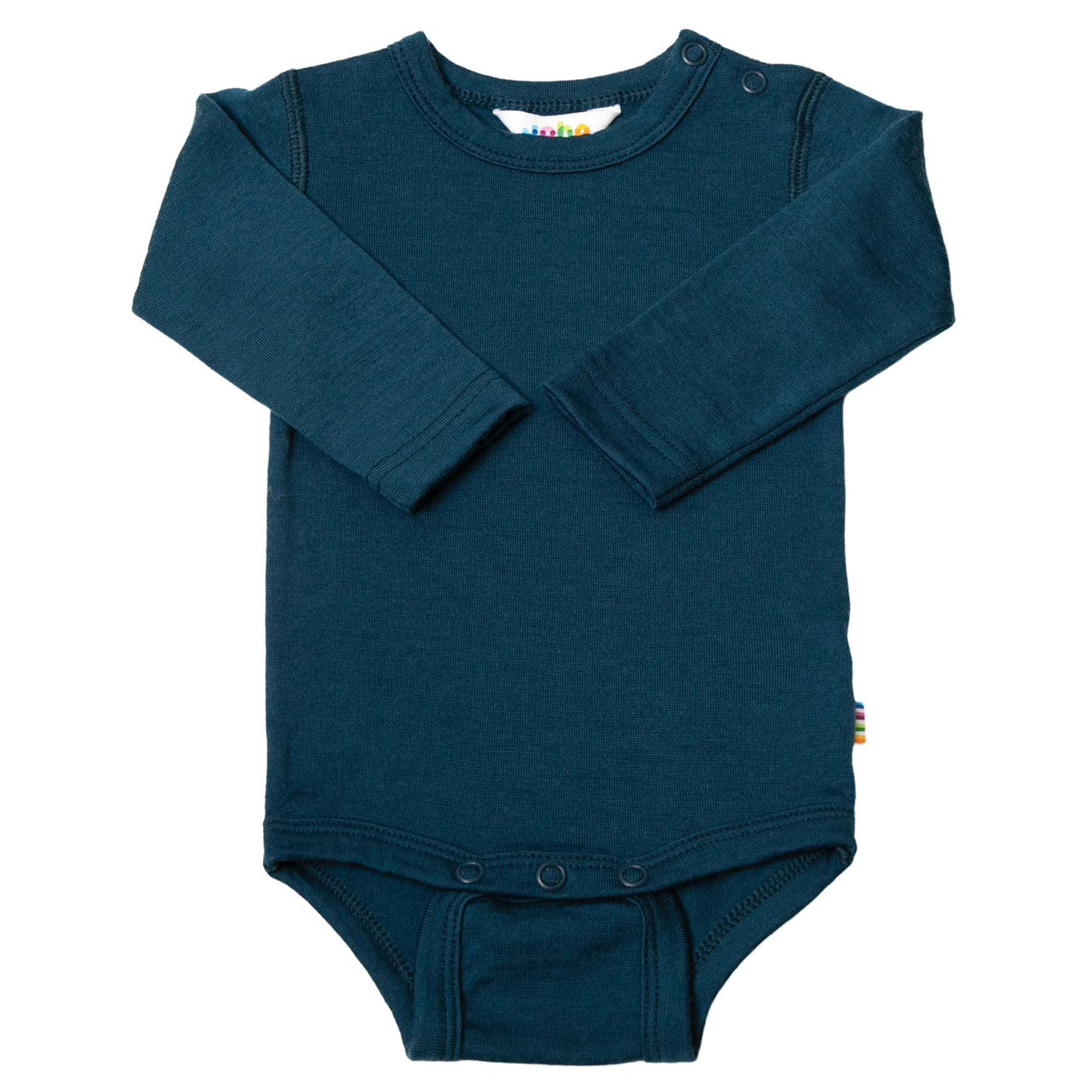 Joha - Body aus Wolle 'Body w/long sleeves, Blau'