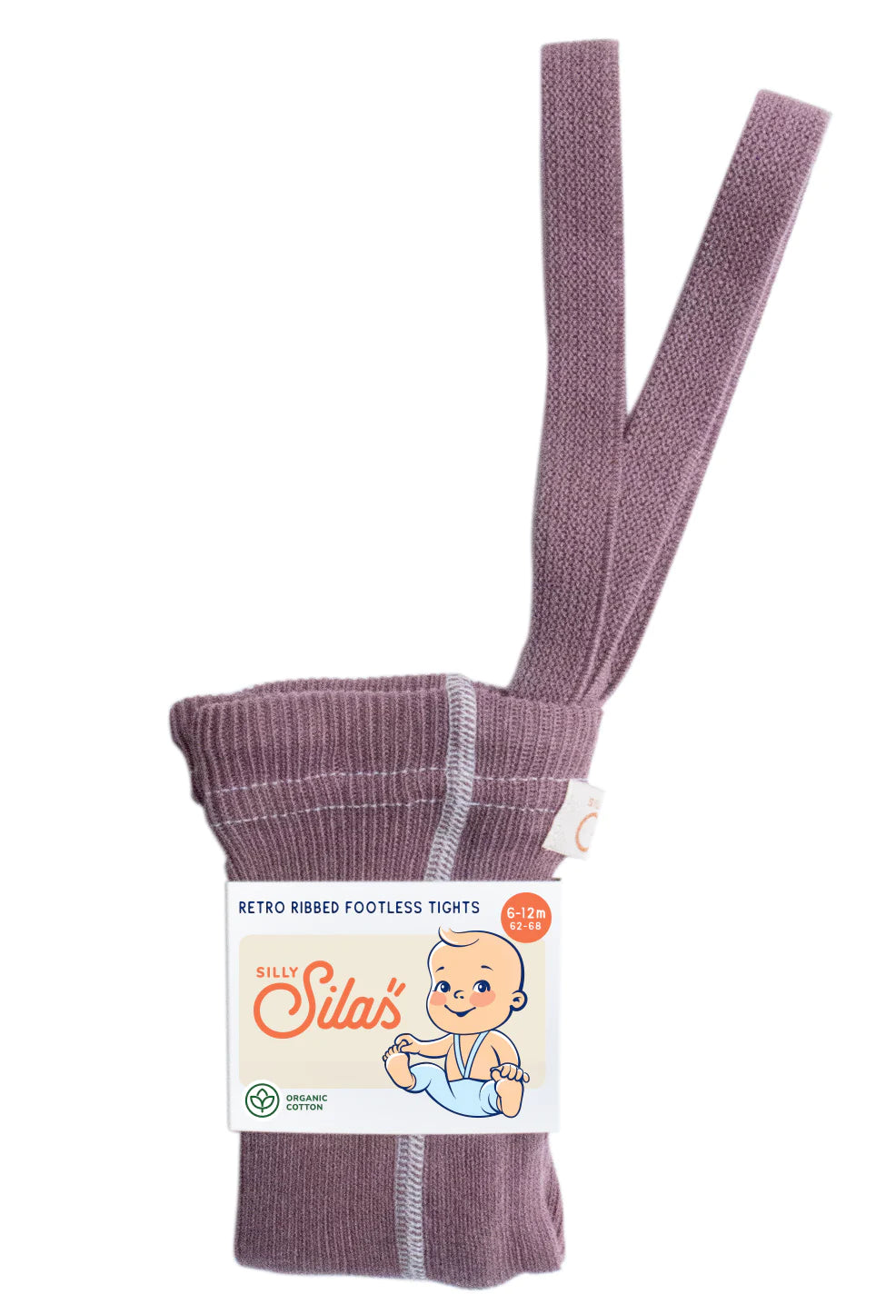 Silly Silas - Tights ohne Fuß 'FOOTLESS COTTON TIGHTS - Acai Smoothie'