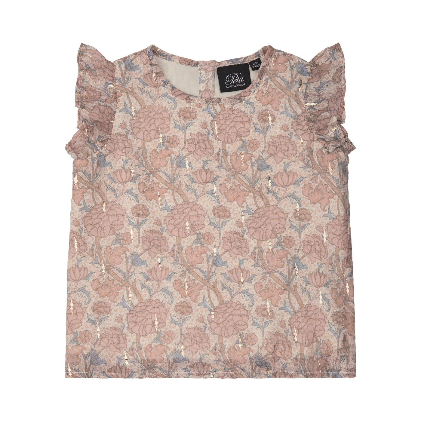 Petit by Sofie Schnoor - Kurzarm Bluse 'Bluse Francine - Light Rose'