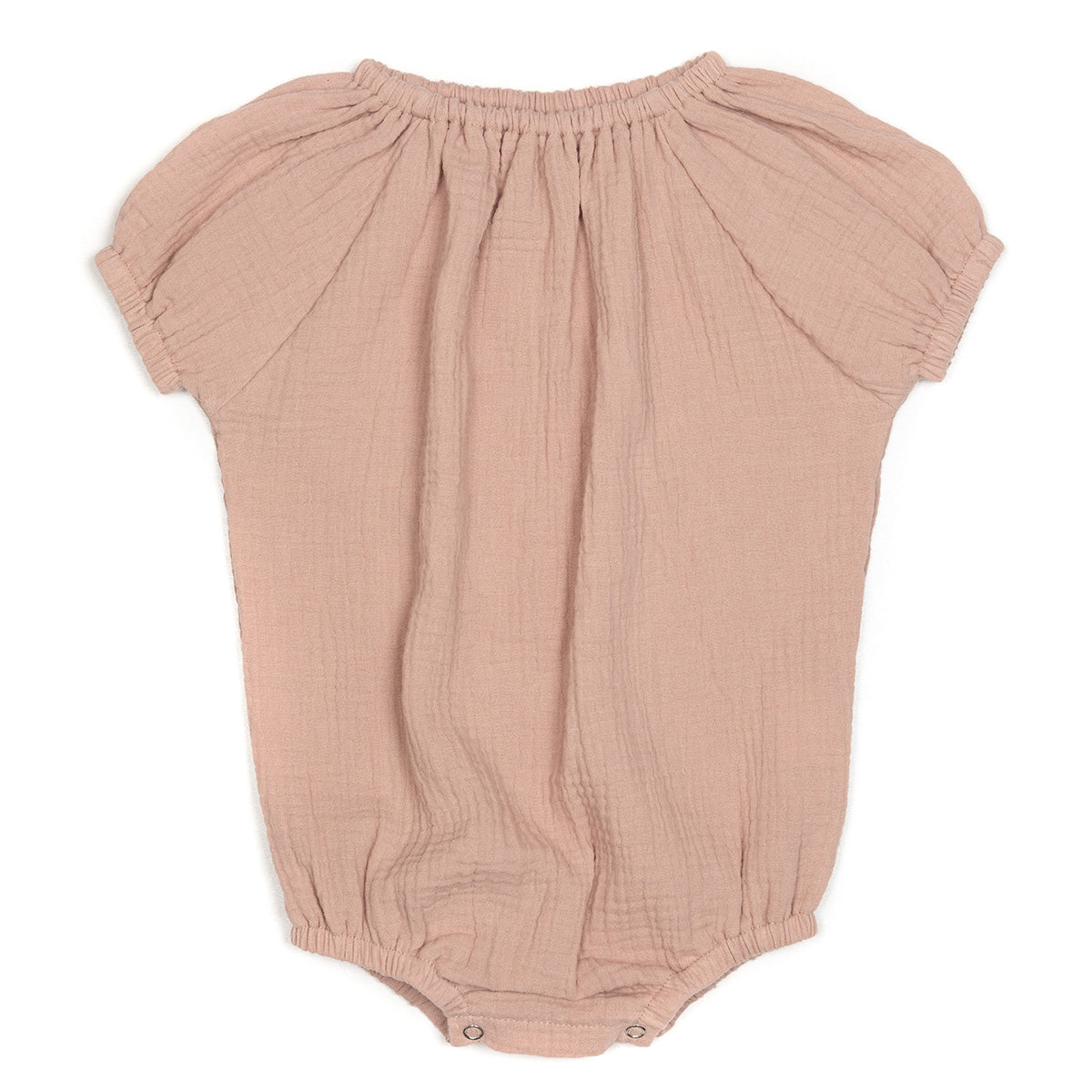 Huttelihut - Body 'Romper SS Muslin 5931 COMFY - Old Rose'