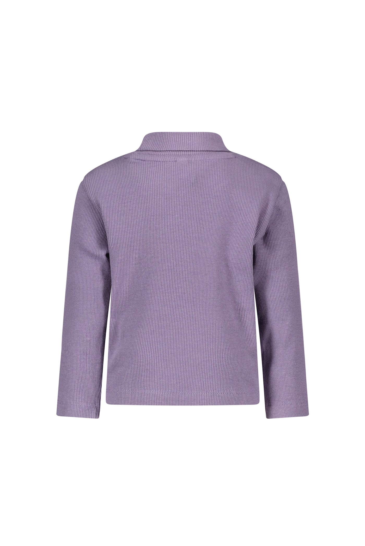 The New Chapter - Langarmshirt 'Shirt w/ coll and small patch - Purple Cloud'