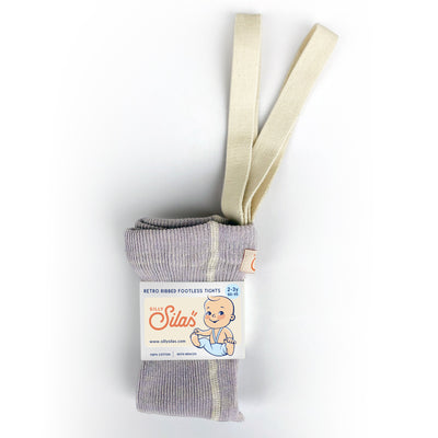 Silly Silas - Tights ohne Fuß 'FOOTLESS COTTON TIGHTS - Creamy Lavender'