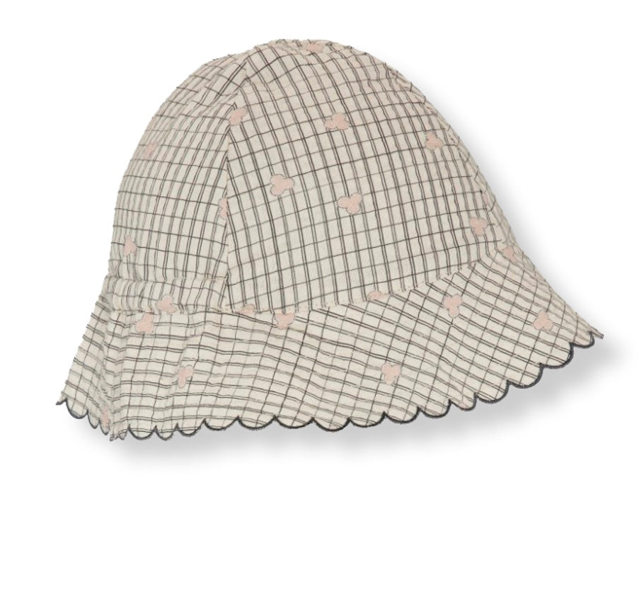 Konges Sløjd - Sonnenhut 'Bitsy Sunhat - Three Leaf Check'