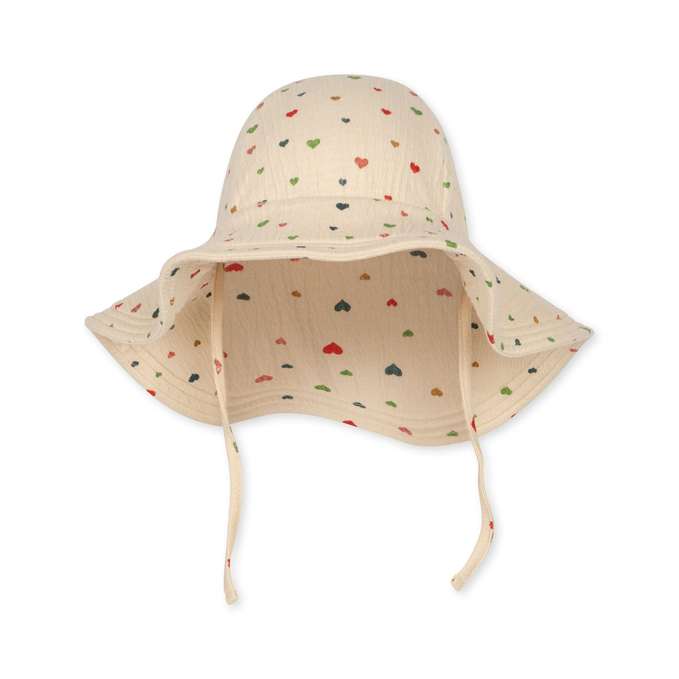 Konges Sløjd - Sonnenhut 'CHLEO SUNHAT - Multi Hearts'