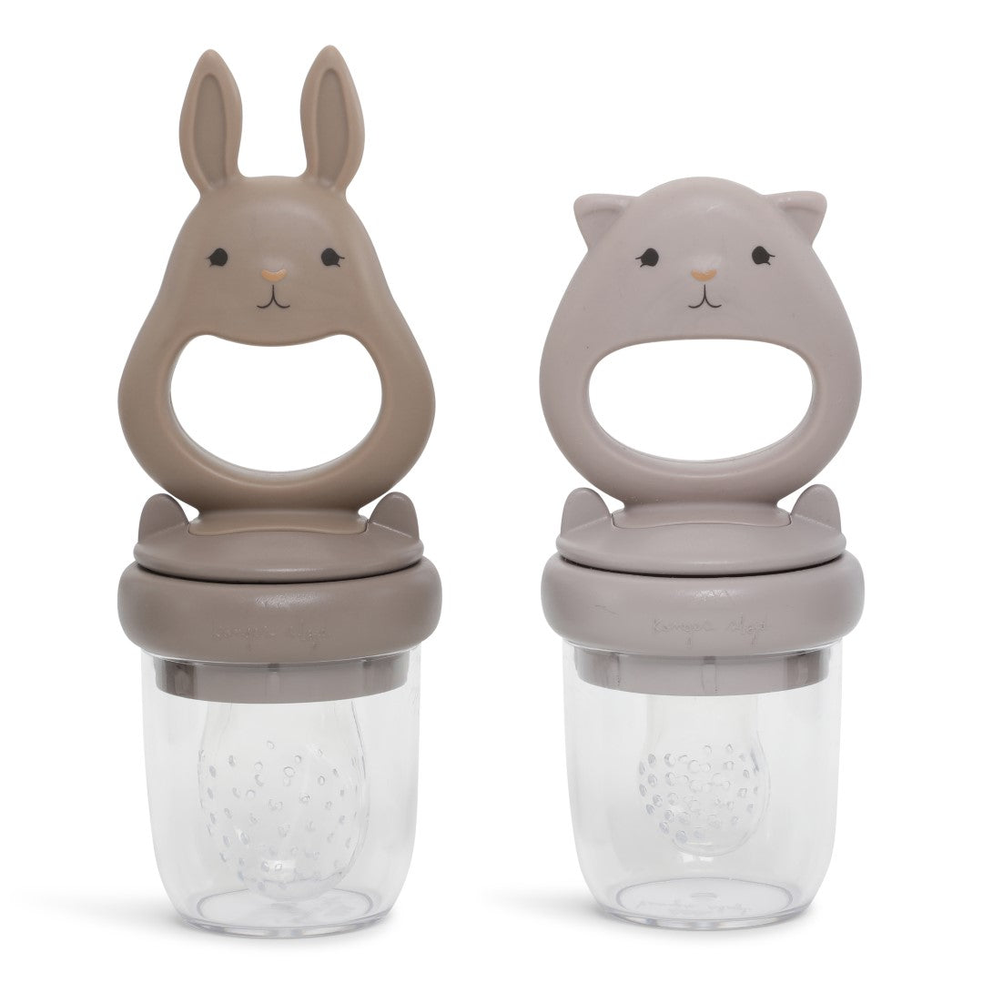 Konges Slojd - Obsthalter 'SILICONE FRUIT FEEDING PACIFIER - in verschiedene Styles'