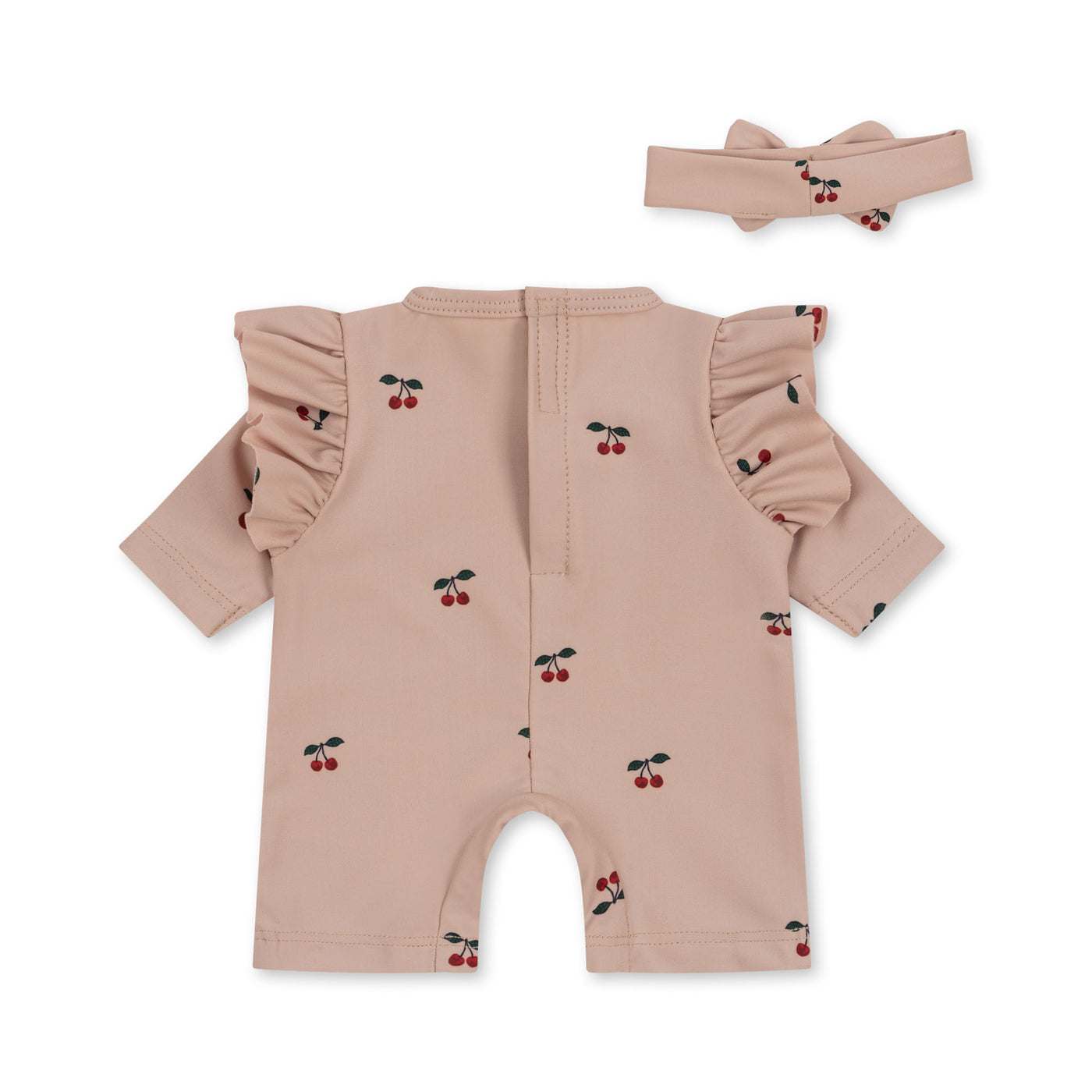 Konges Slojd - Puppen Kleidung 'DOLL BEACH SET - CHERRY BLUSH'