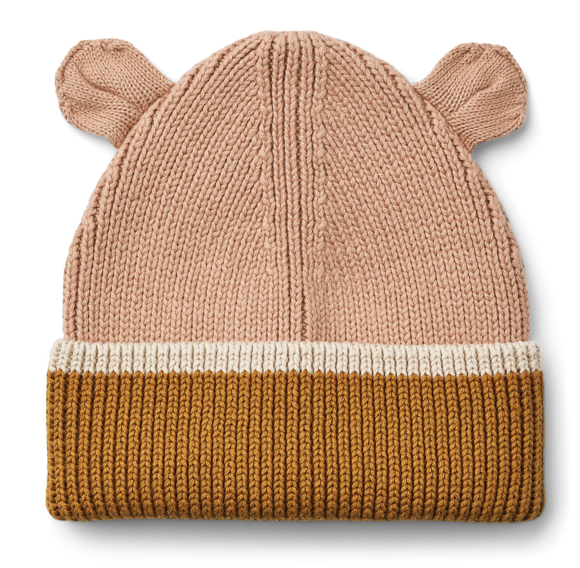 Liewood - Mütze 'Gina beanie - Dark rose / Sandy / Golden caramel'
