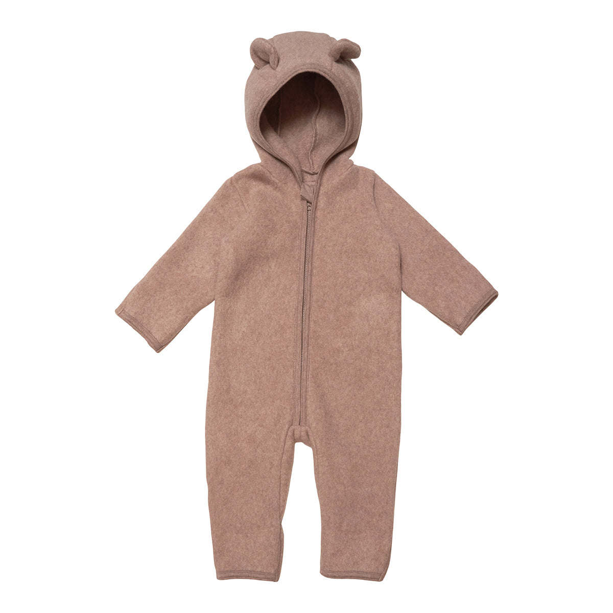 Huttelihut - Overall 'MUSHI Suit w ears Cot Fleece - Ash Rose'