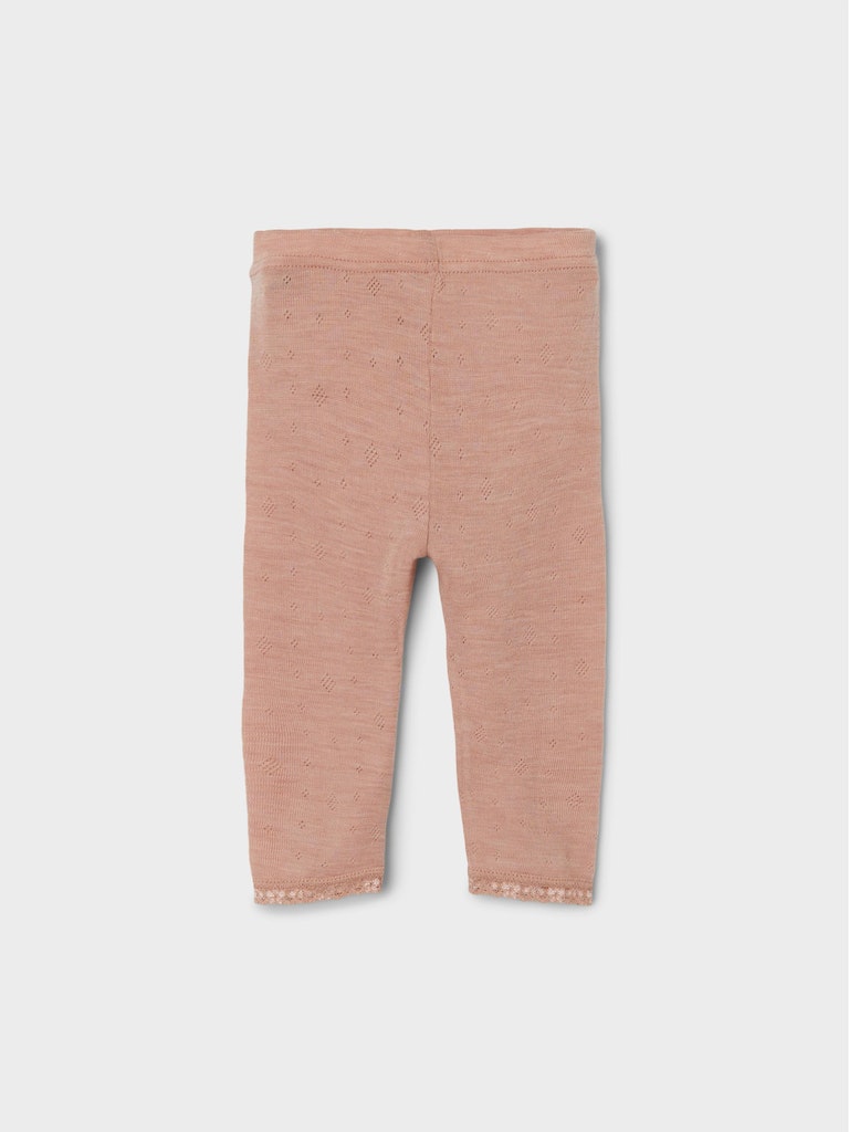 Name it - Leggings aus Wolle 'NBFWANG WOOL NEEDLE LEGGING   - Roebuck'
