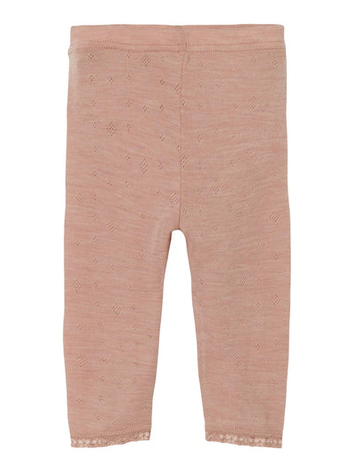 Name it - Leggings aus Wolle 'NBFWANG WOOL NEEDLE LEGGING   - Roebuck'