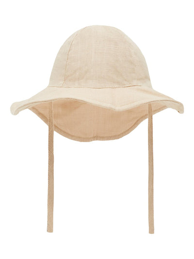 Lil Atelier - Sonnenhut 'NMNFALO SUN HAT LIL - White Pepper'