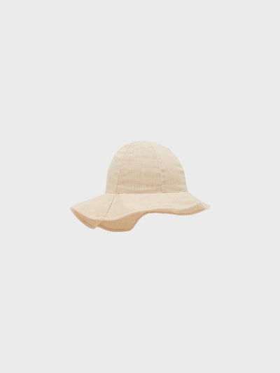 Lil Atelier - Sonnenhut 'NMNFALO SUN HAT LIL - White Pepper'