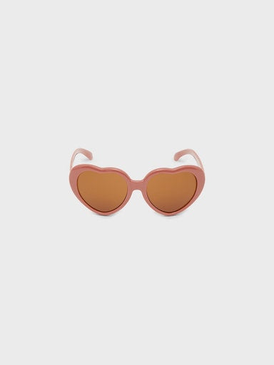 Lil Atelier - Sonnenbrille 'NMFFLORES SUNGLASSES LIL - mocha mousse'