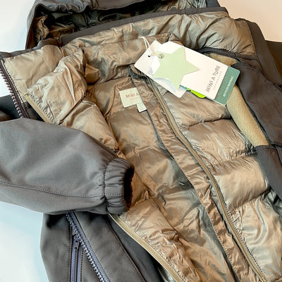 Mini A Ture - Winter Softshell 'Adyan winter softshell jacket - Forged Iron Blue'