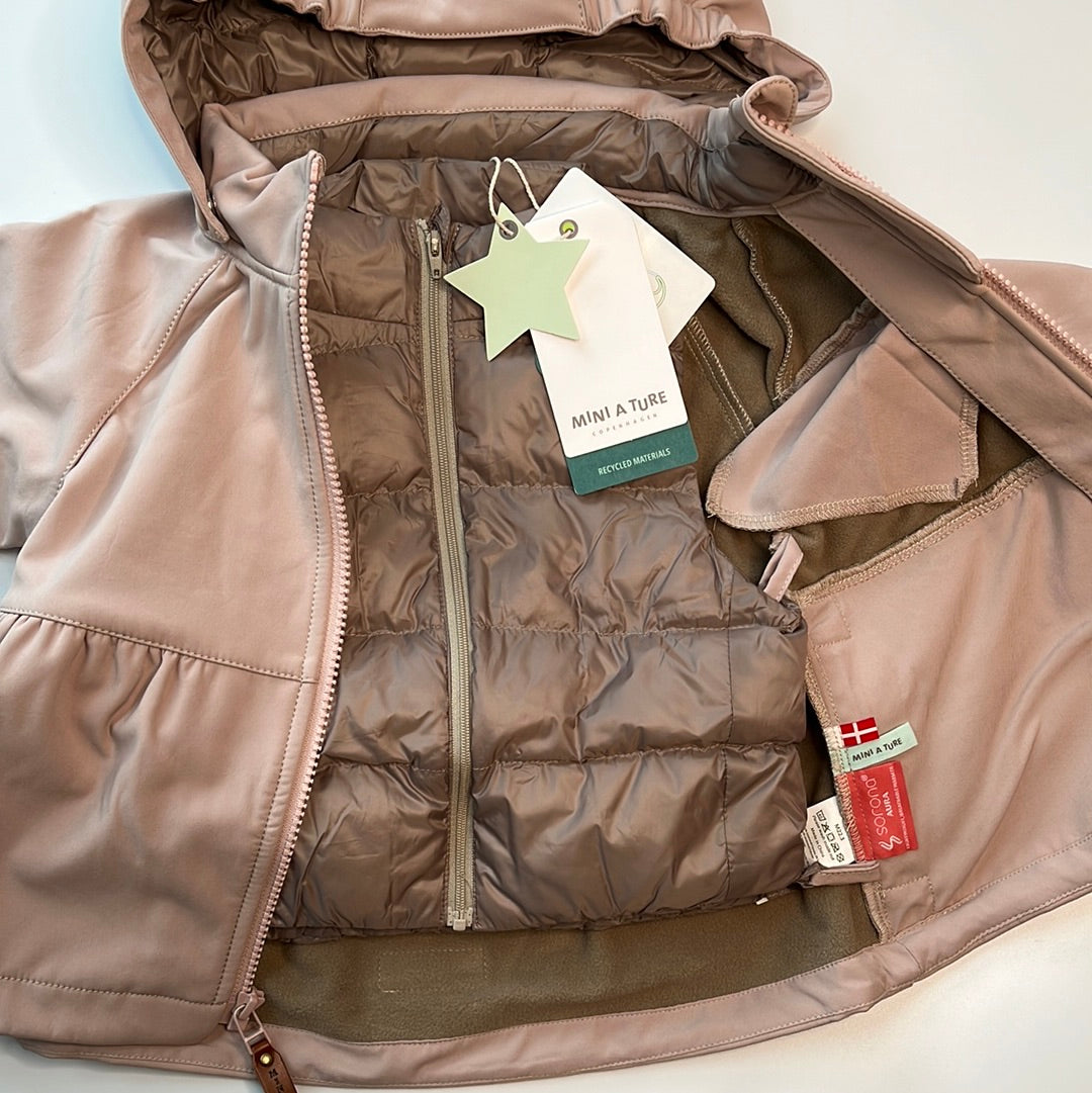 Mini A Ture - Winter Softshell 'Briddi winter softshell jacket - Cloudy Rose'