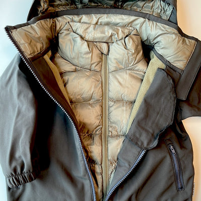 Mini A Ture - Winter Softshell 'Adyan winter softshell jacket - Forged Iron Blue'