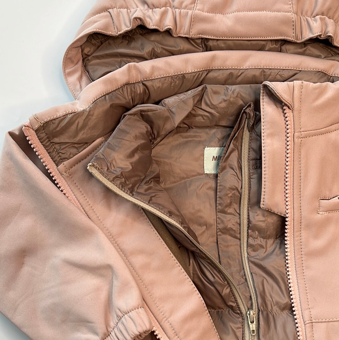 Mini A Ture - Winter Softshell 'Briddi winter softshell jacket - Cloudy Rose'